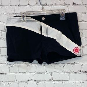 Roxy Black & White Short Swim Shorts